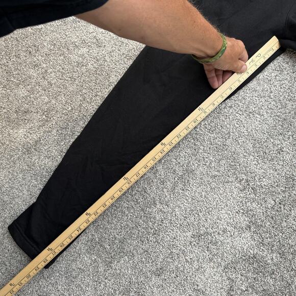 Adidas Pants Mens Small Fleece Athletic Jogger Drawstring Waist 26x28.5 - Picture 4 of 15